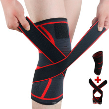 Compression Belt Knitted Sports Knee Pads Badminton Running Fitness Knee Pads Outdoor Climbing Knee Pads